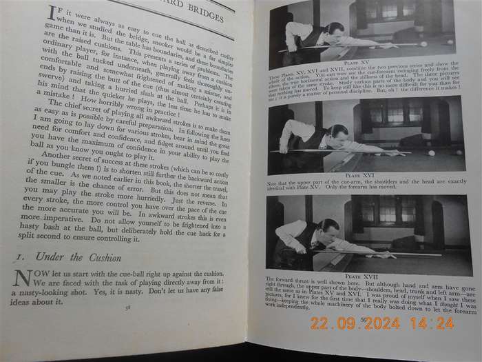 How I play Snooker - Joe Davis - 1950 Hardcover