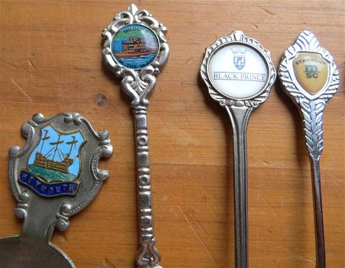 6 x Maritime Tea Spoon lot - 1 Bid for All