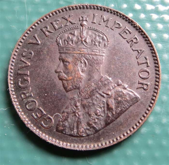 1935 SA Union Penny 1/4d Farthing - Details