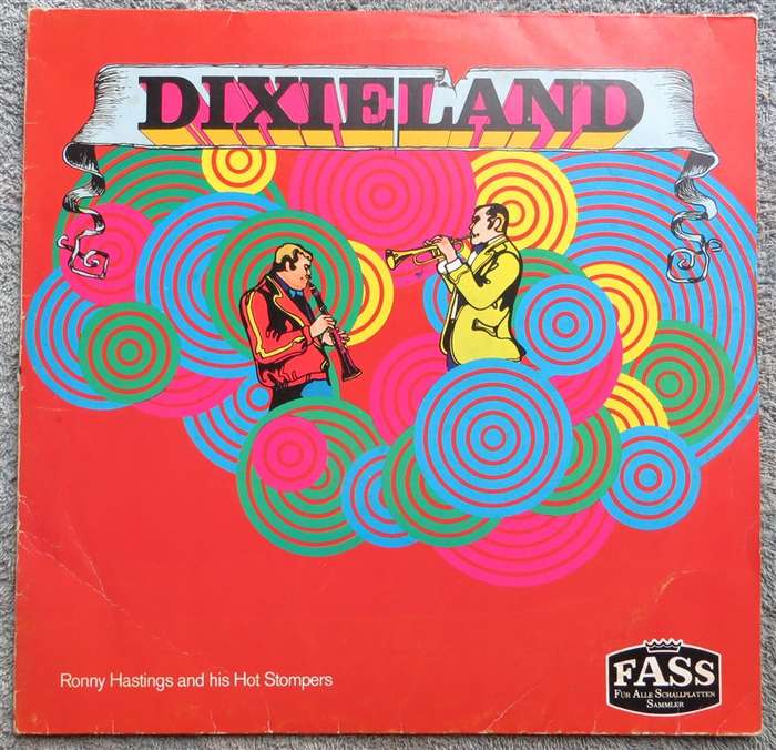 Dixieland - Ronny Hastings and is Hot Stompers - Vintage Vinyl LP - VG