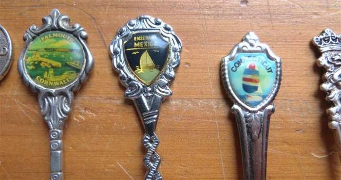 9 x Tea Spoon Collection - 1 Bid for All