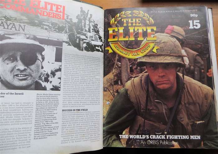 The Elite Fighting forces Binder with Magazines No.13 to 24
