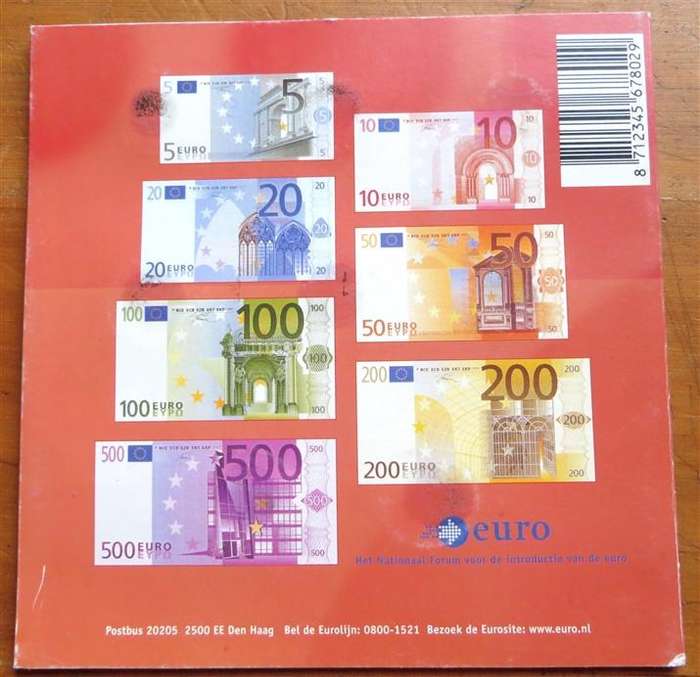 Netherlands Een Eerste Kennismaking Euro Coin Set -  Introduction to the Euro Coins Currency Set