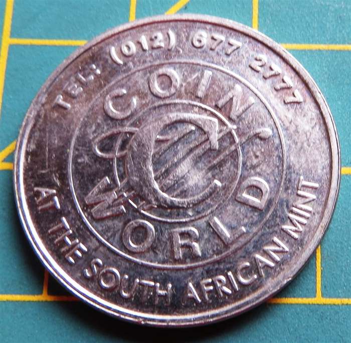 2003 SA Mint Coin World - Lion