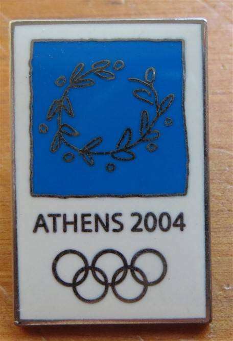 Athens 200 Olympics Badge