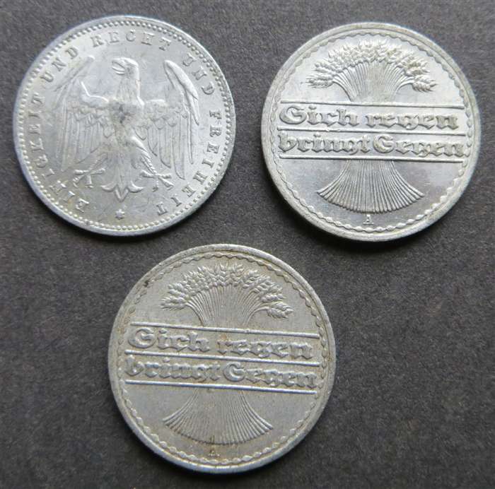 Germany - 4 x Coins Lot - 1 Bid