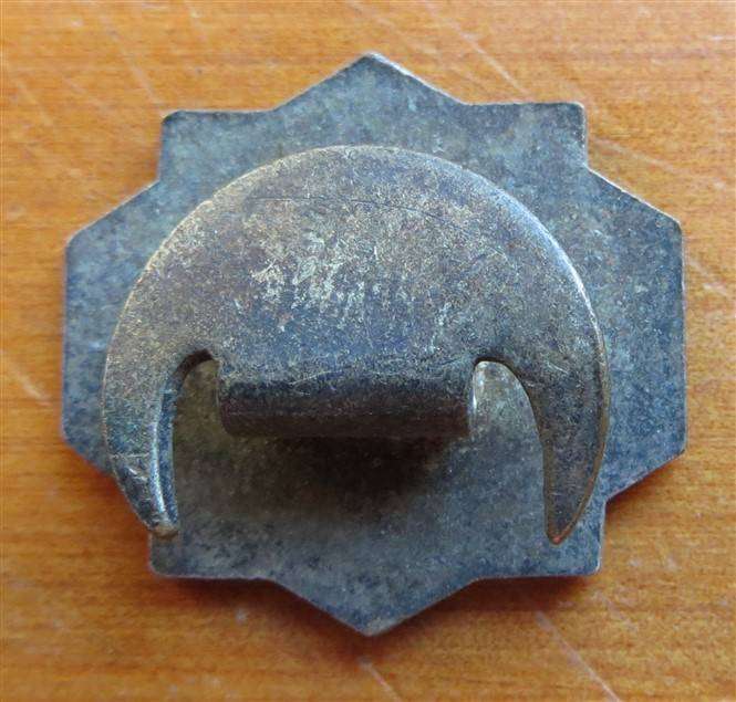 1947 UPSSA/UPDSV button hole lapel badge