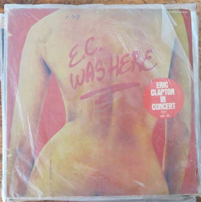 Eric Clapton in Concert Vintage Vinyl LP - VG