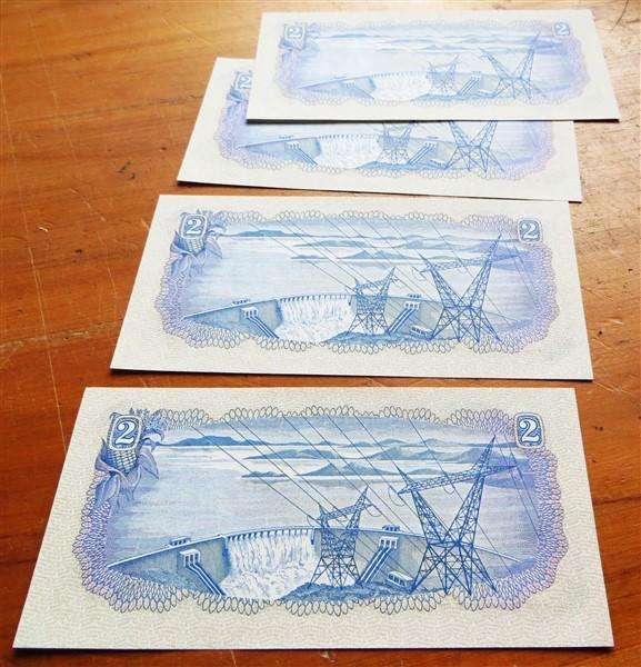 4 x TW de Jongh R2 Notes in Sequence #D148 927401-4 - Bid per Note
