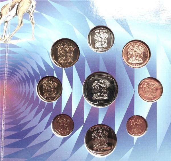 2000 Uncirculated SA Mint Coin Set