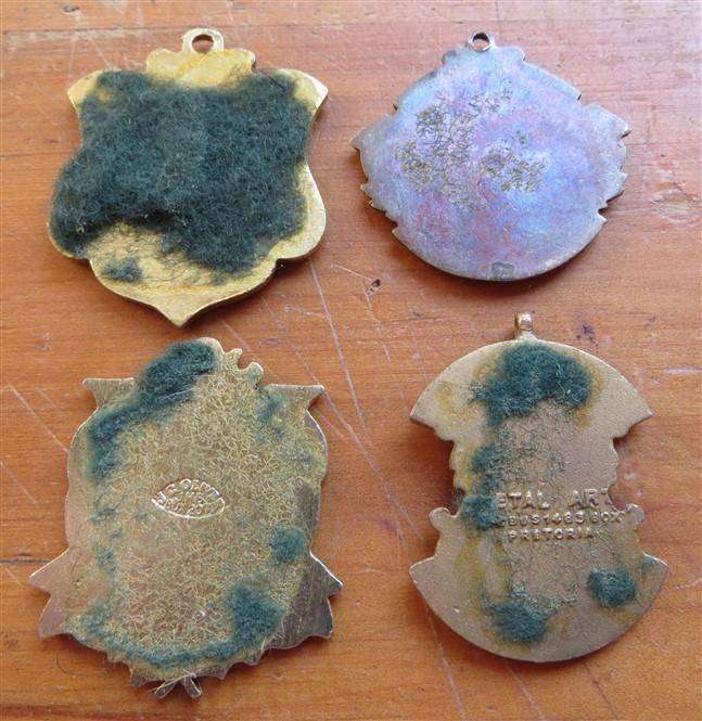 4 x Caledonian Pendant Badge Lot