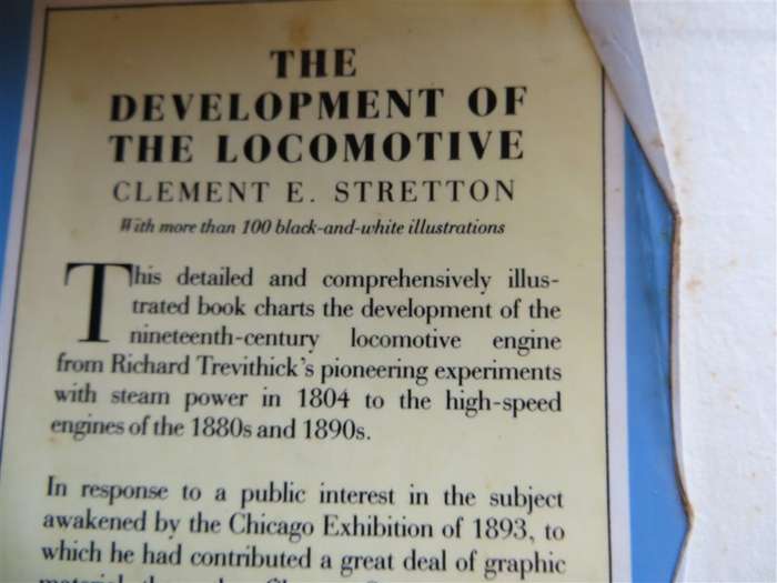 The Development of the Locomotive - A Popular History Clement.E Stretton