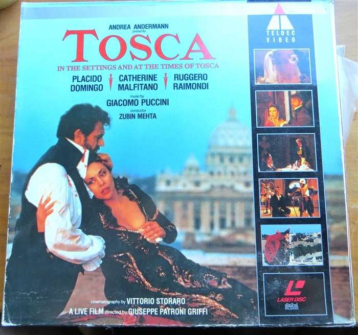 13 x Lazer Disc Collection - Classical Opera - Untested - 1 Bid for All - Sold As Is