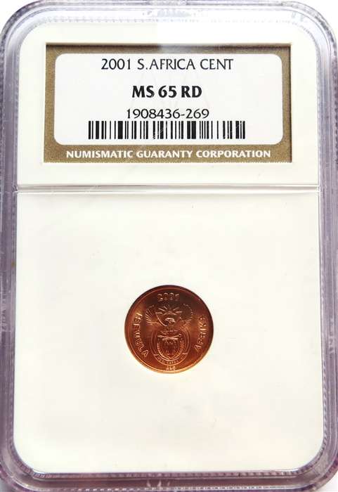 2001 SA 1c MS65RD NGC graded