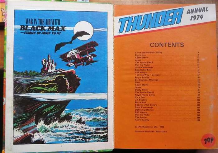 1974 Thunder Annual - see pics for Condition