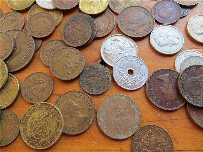 85 x World Coin Assorted Lot - Bid Per Coin