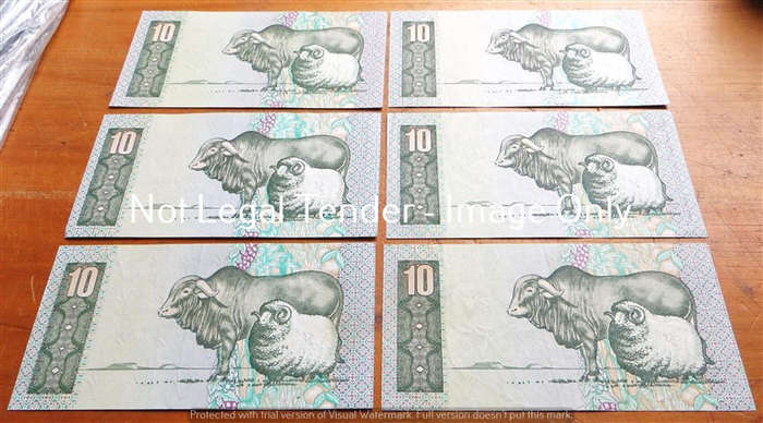 6 x Stals R10 Notes - Bid per Note