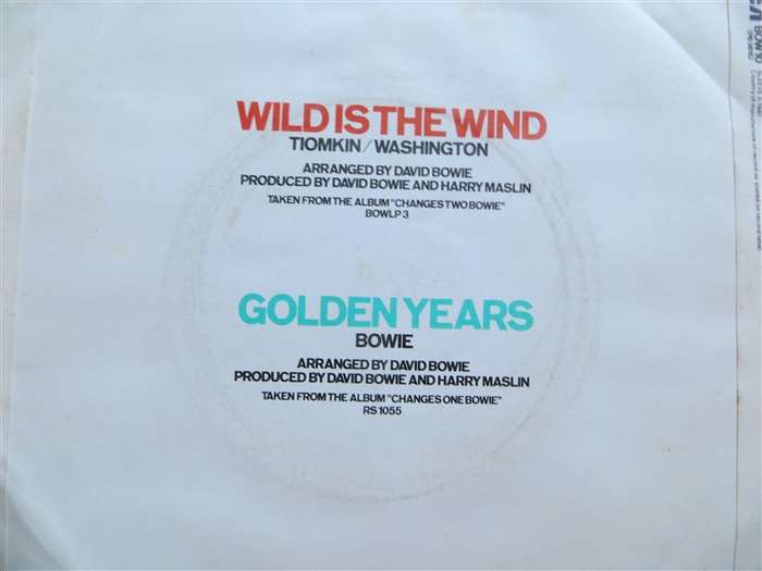 David Bowie - Wild is the Wind Vinyl 7 single