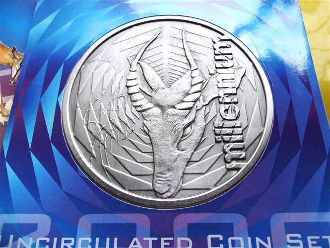 2000 RSA Uncirculated Coin Set as issued by SA Mint - Old Coat of Arms