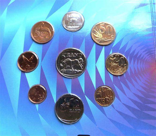 2000 RSA Uncirculated Coin Set as issued by SA Mint - Old Coat of Arms