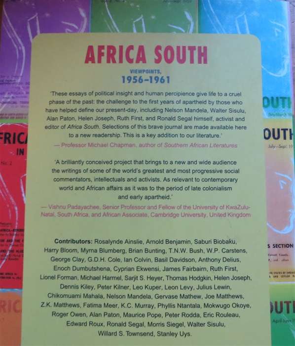 South Africa Viewpoints - signed by Editors - M.Daymond & C.Sandwith
