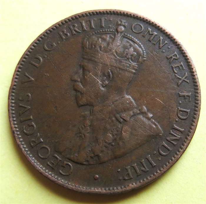1936 Australian Half penny 1/2d
