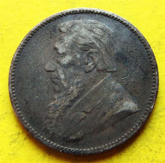 1894 ZAR 0.925 Silver 1/ Shilling Pence Coin
