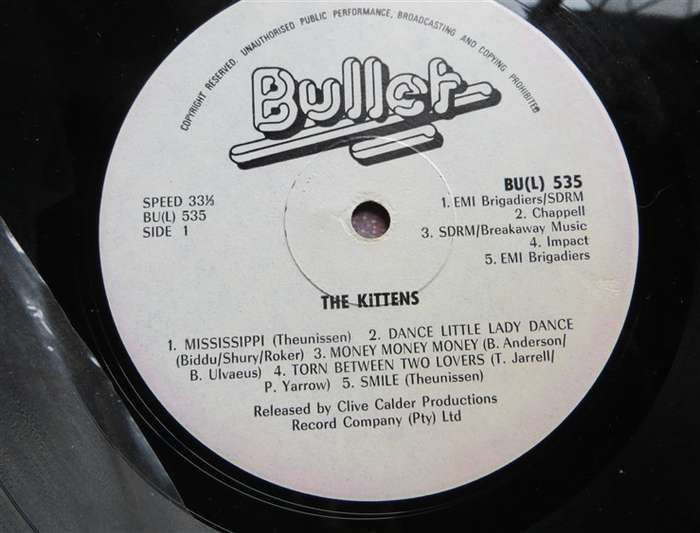 The Kittens - Vintage Vinyl LP - VG