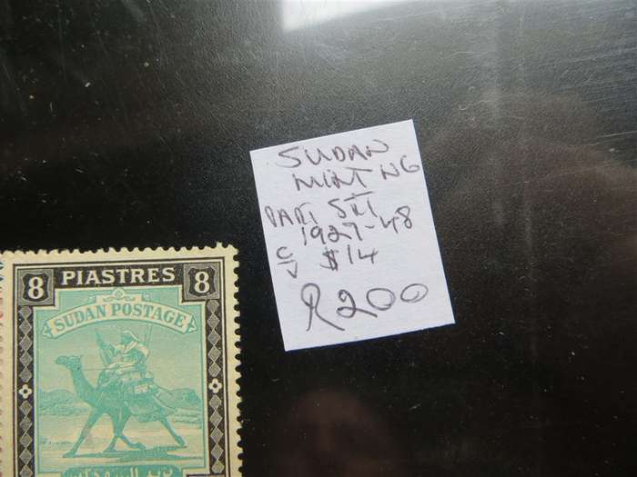 1927-48 Sudan part Set