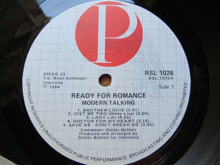 Modern Talking 3rd Album Vintage Vinyl LP - VG+