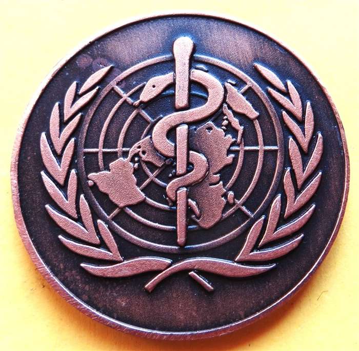 1997 World Health Organisation South Africa Medallion RC47