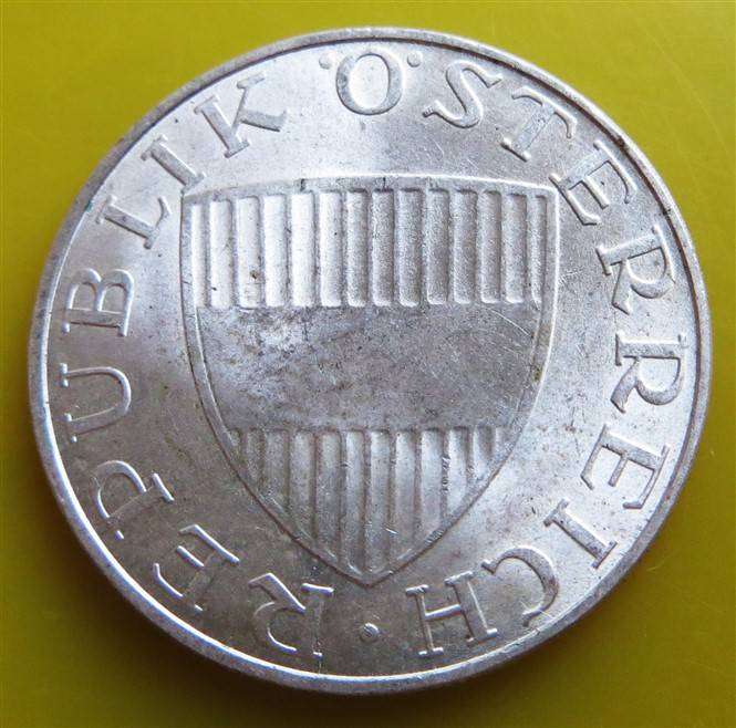 1965 Austria 10 Shilling Silver Coin 7.5gr - Condition