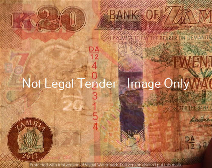 3 x Zambia - Bank Notes - Bid per Note