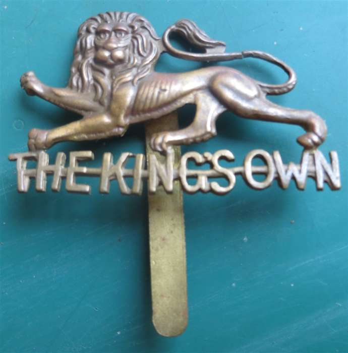 The King's Own Lancaster Regiment Slider Cap Badge