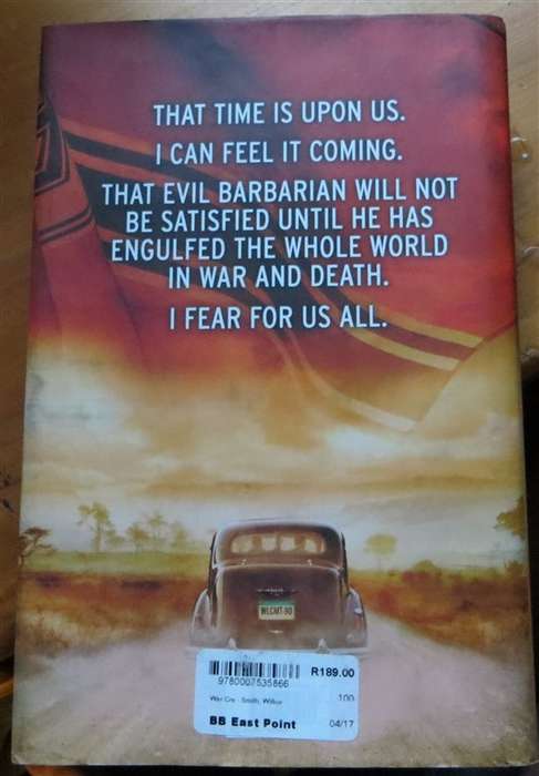 Wilbur Smith - War Cry - Hardcover  - 2017