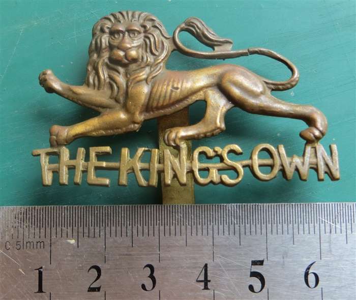 The King's Own Lancaster Regiment Slider Cap Badge