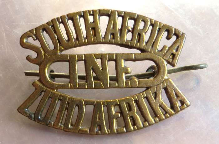 South Africa / Zuid Afrika Infantry Shoulder Title