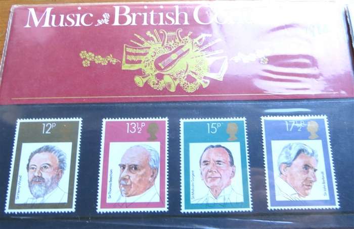 4 x GB Mint Stamp Set Packs  - 1 Bid for All
