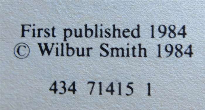 Wilbur Smith - The Leopard Hunts in Darkness - Hardcover