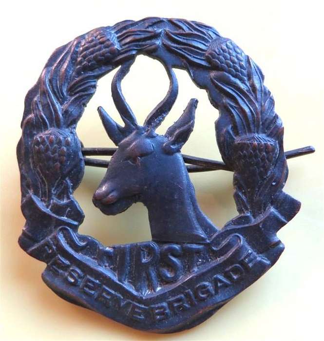 First Reserve Cap Badge