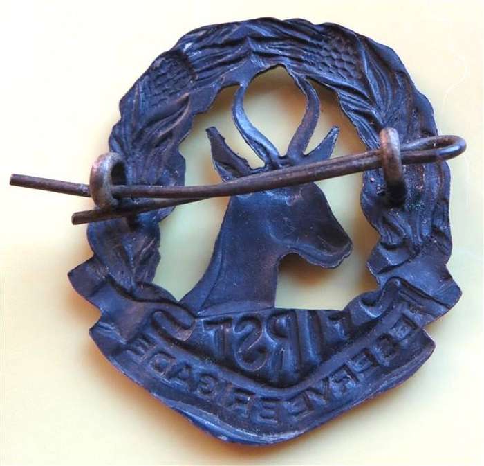 First Reserve Cap Badge