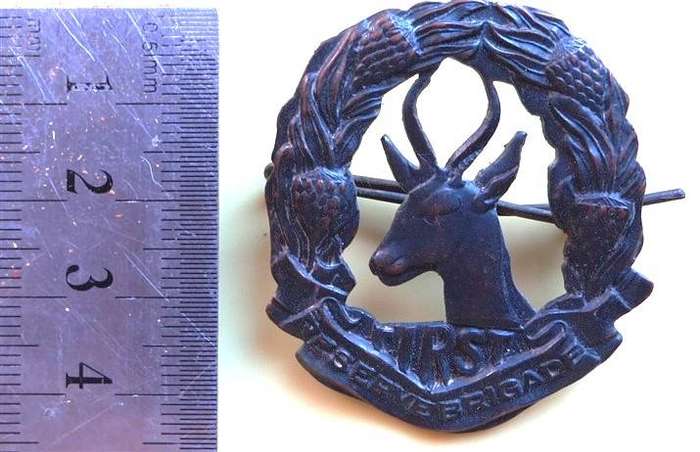 First Reserve Cap Badge