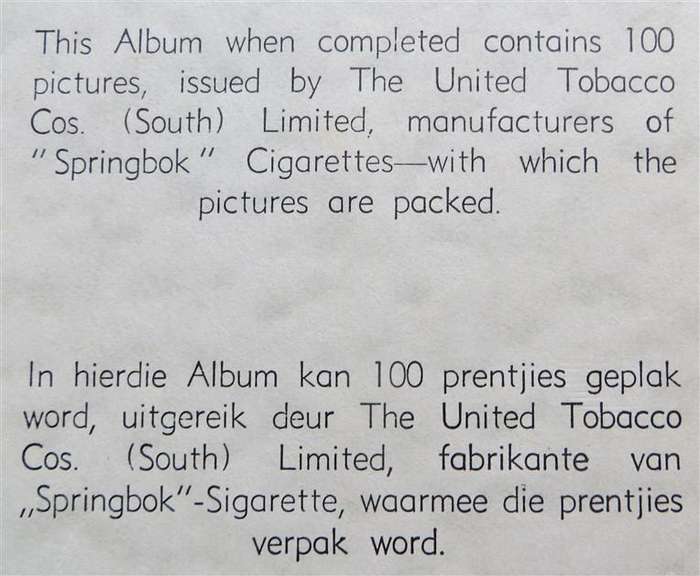 Our Land - 100 Cigarette Cards Collection - Complete