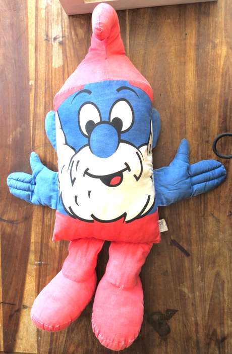 Large Papa Smurf Soft Toy - Arlenco made in SA - +-650mm long