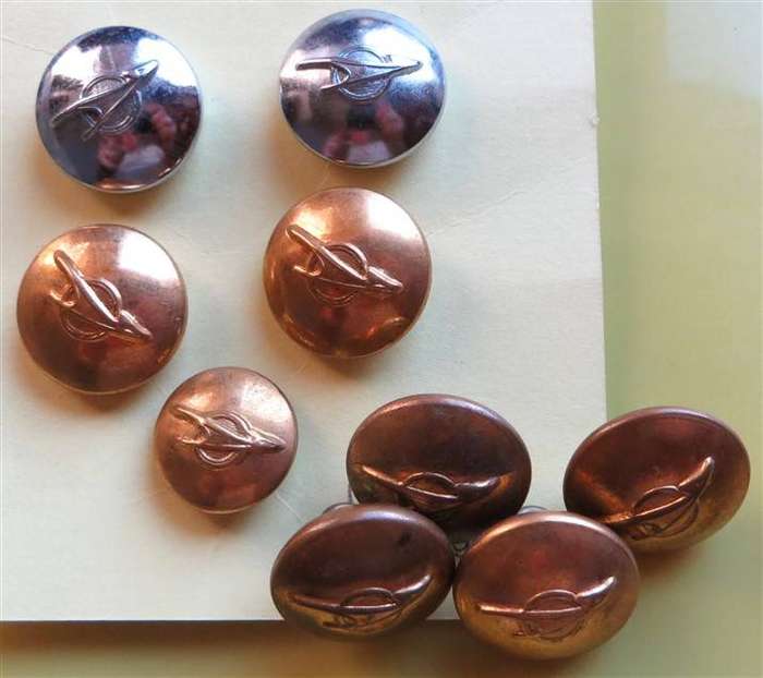 9 x SAR / SPOORNET Buttons