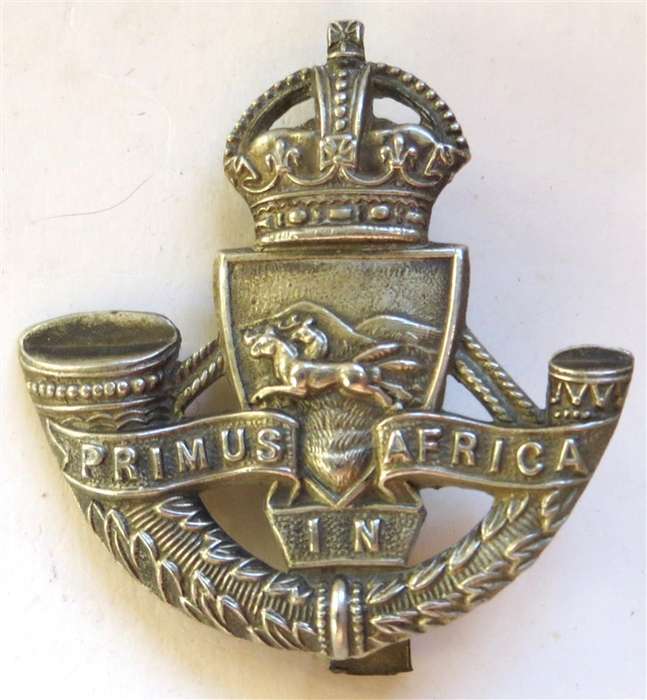 SA Army Durban Light Infantry Slide Cap Badge
