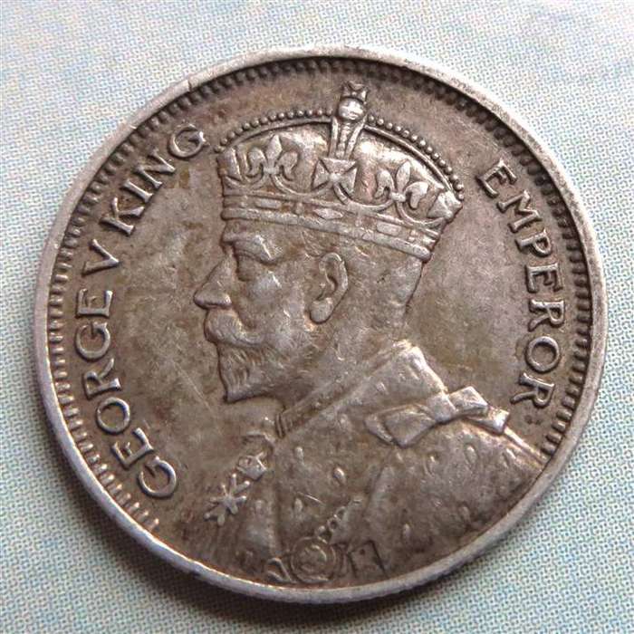 1932 Southern Rhodesia 6d Sixpence Silver Coin