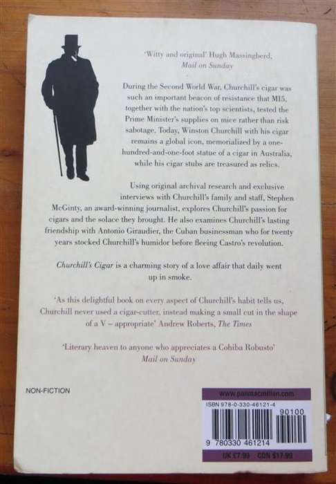 Churchill's Cigar - Stephen McGinty