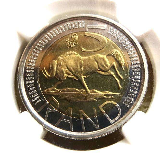2004 Coin World Oom Paul R5 NGC MS65