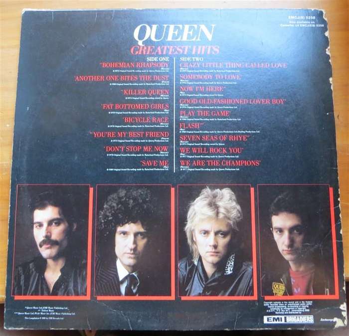 Queen - Greatest Hits  - Vintage Vinyl LP VG